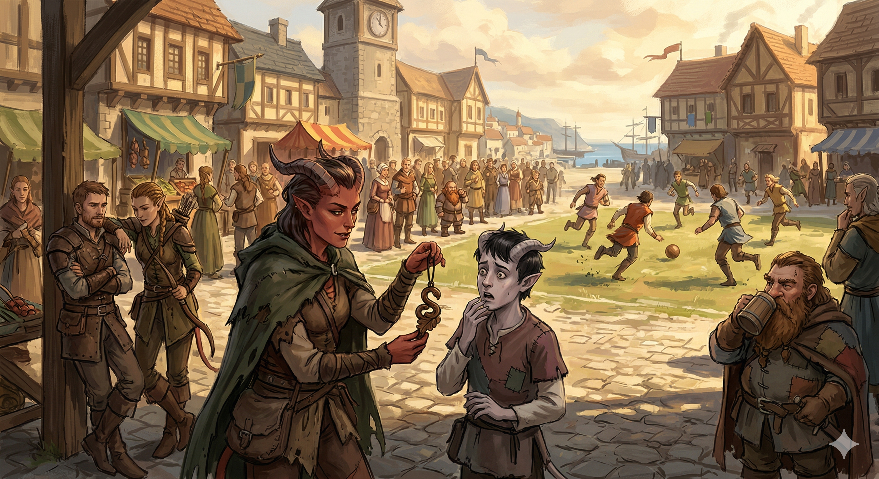 Scarlet threatens a child